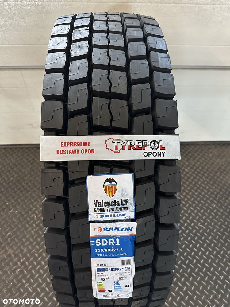 1120netto EXTRA opona SAILUN 315/80 R22.5 SDR1 315 80 napęd Regionalny - 2