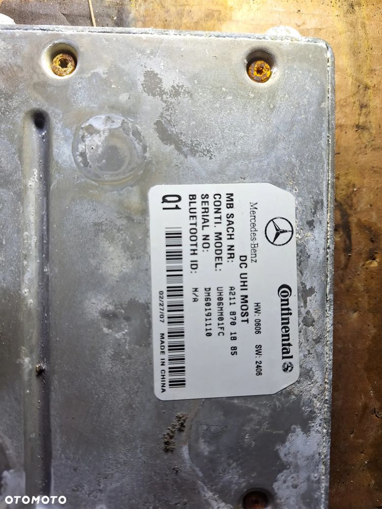 moduł Bluetooth Mercedes W211 A2118701885    (7/17) - 2