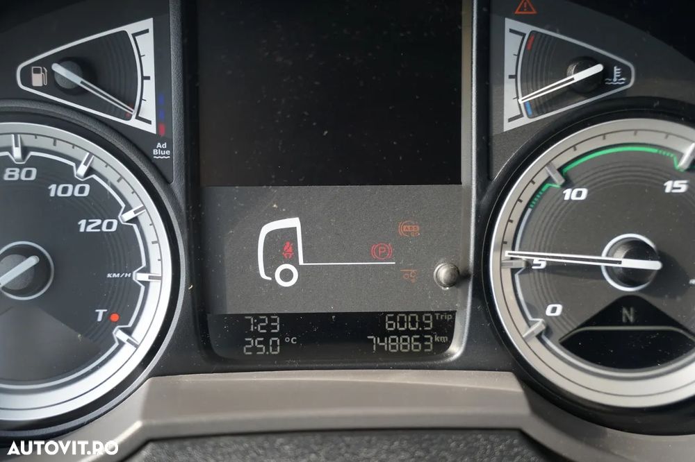 DAF XF 480 / COMBINAȚIE TANDEM / SSC / DRIVE-THROUGH / 120 M3 / I-PARK COOL / PUNTE RELAXABILĂ / ACOPERIȘ RELAXABIL / REMORCĂ - 40