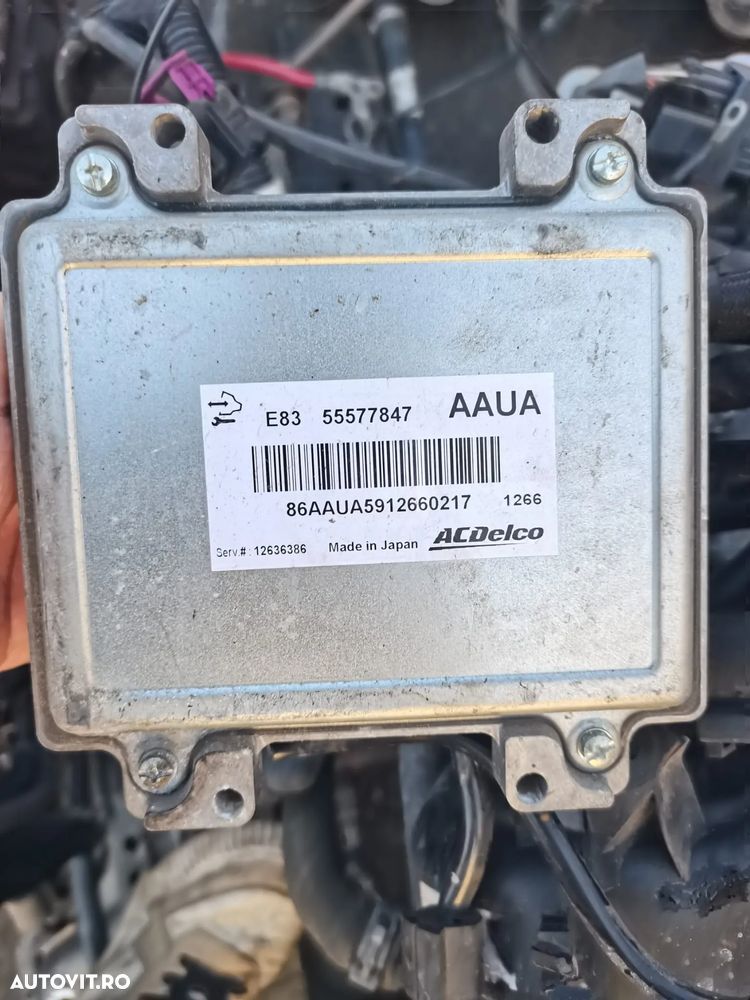 ECU Calculator motor Opel Corsa D 1.4 A14XER 55577847 AAUA ACDELCO E83 555577847  86AAUA5912660217 - 1