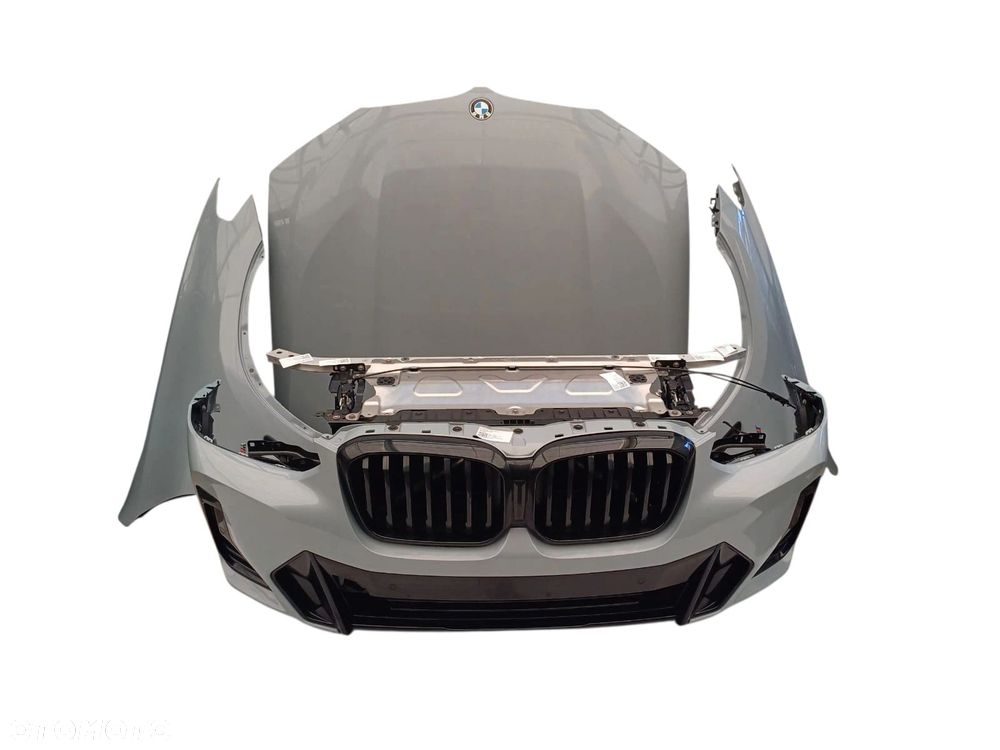Kompletny zestaw przedniej części nadwozia BMW X3 G01 LCI X3 C4P Brooklyn grau metallic M-PAKIET - 5