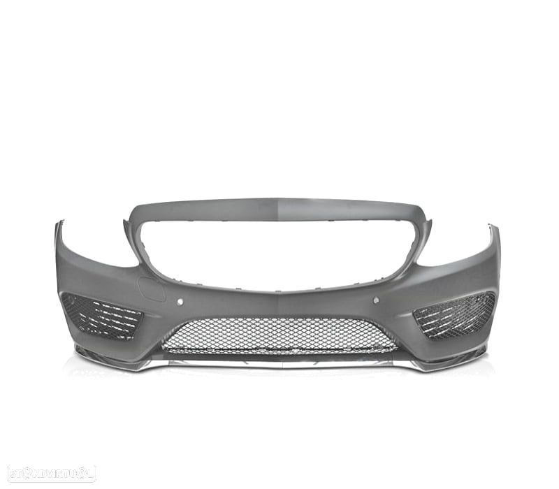 PARA-CHOQUES FRONTAL MERCEDES CLASE C W205 14-18 LOOK AMG PDC - 2
