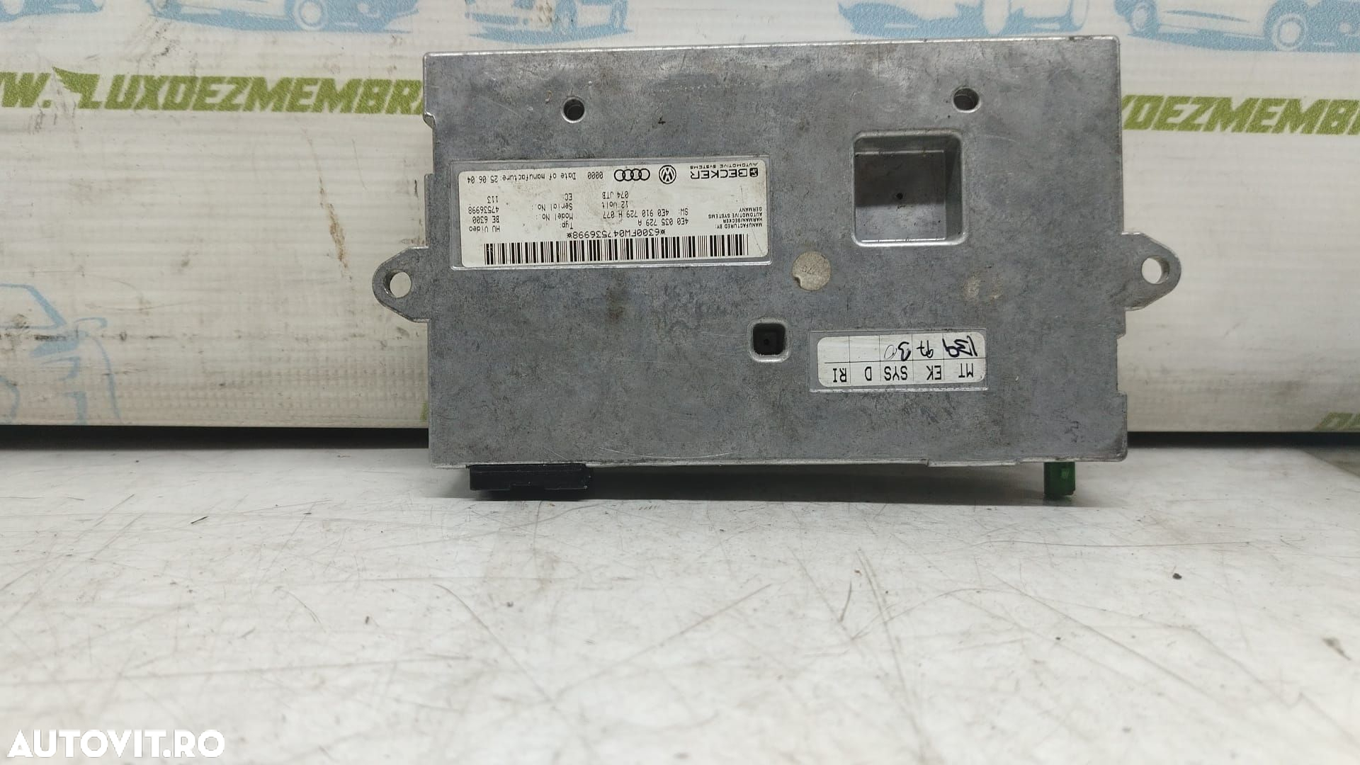 Modul mmi 4e0035729a Audi A6 4F/C6 [2004 - 2008] - 2