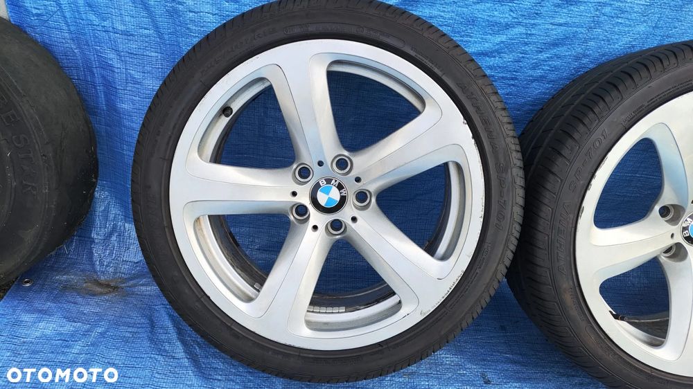 KOŁA FELGI ALUFELGI STYLING 249 5x120 8.5J 9J 19 ET14 ORYGINALNE 6777353 6777354 OPONY 245/40R19 275/35R19 BMW E63 E64 LCI LIFT - 7