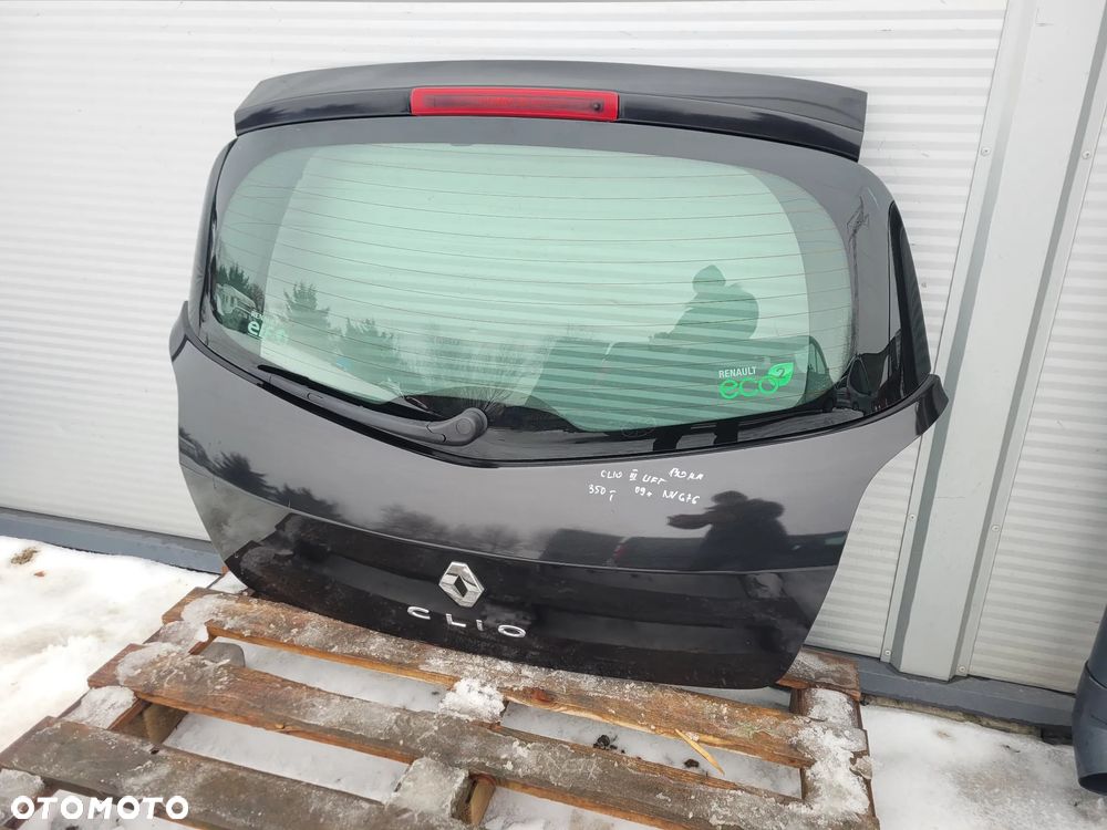 Renault Clio III lift 09r Klapa bagaznika NV676 - 2