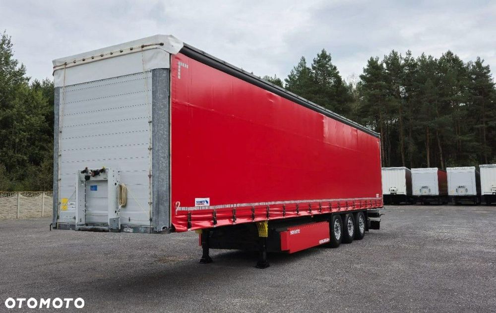 Schmitz Cargobull Firana standard, Oś podnoszona - 3