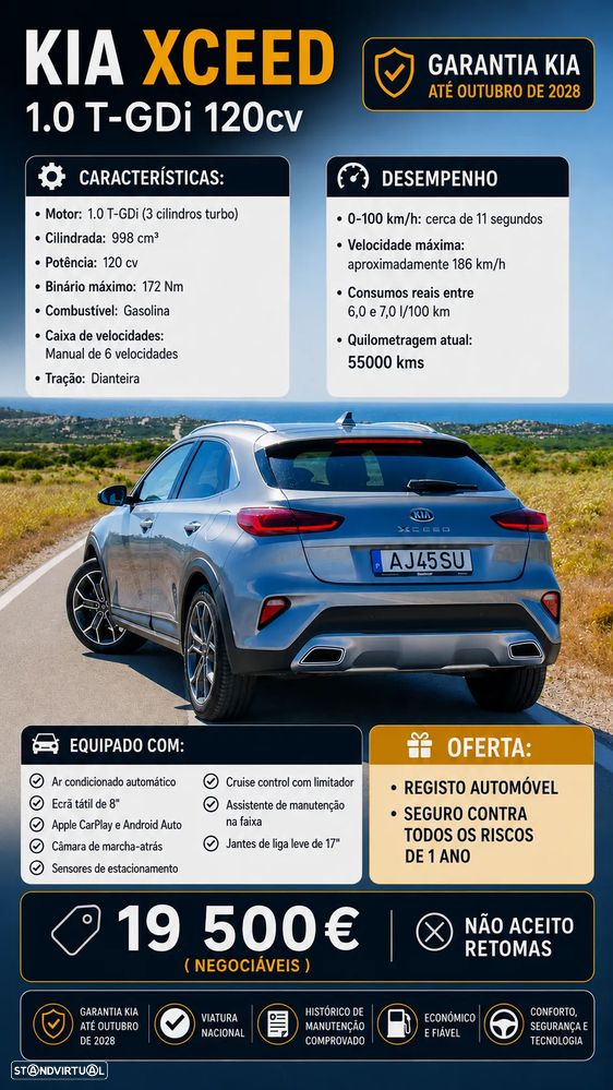 Kia XCeed 1.0 T-GDI Drive - 2