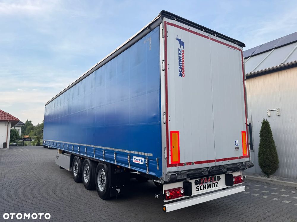 Schmitz Cargobull NACZEPA FIRANKA STANDARD, XL,  OŚ PODNOSZONA, KOSZ PALETOWY, IDEALNY STAN 2017 ROK - 4