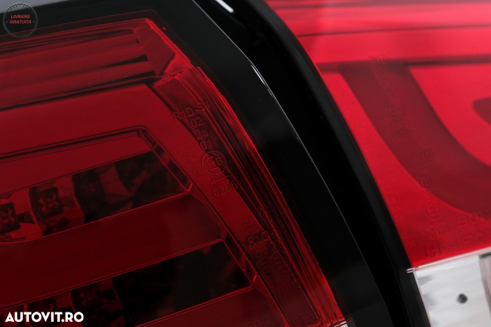 Stopuri LED VW Golf 6 VI Hatchback (2008-2013) Rosu Clar- livrare gratuita - 4