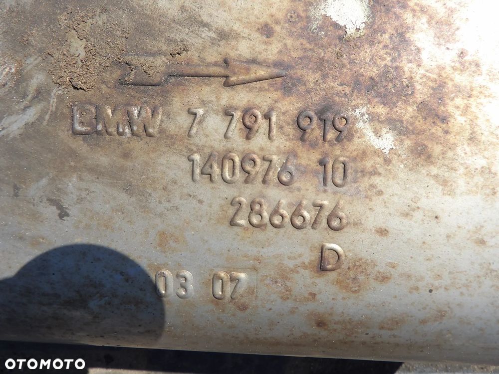 BMW - E87 - 2.0D - KOMPLETNY TŁUMIK - 7791927  7791919 - 3