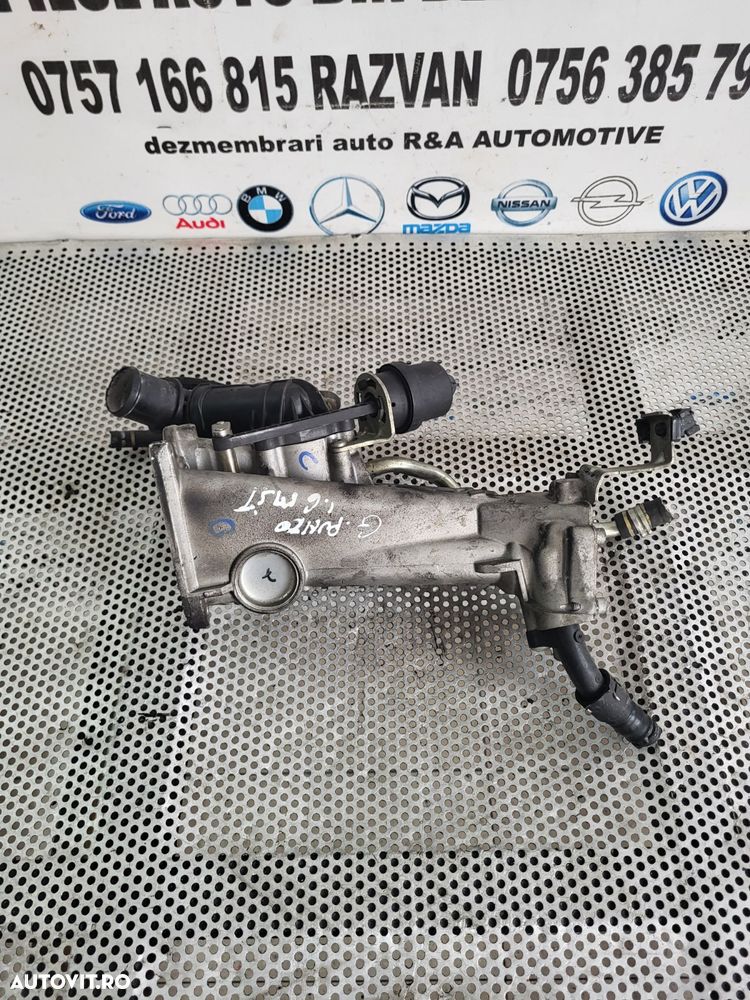 Corp Termostat Racitor Gaze Vacuumatic Fiat Grande Punto 1.6 Multijet Euro 4 - Dezmembrari Arad - 1
