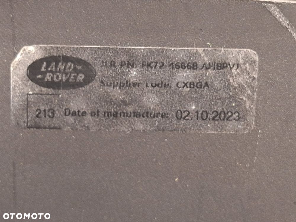 roleta bagaznika land rover  discovery  sport l550 2014- fk724666b orginal demontaz - 6