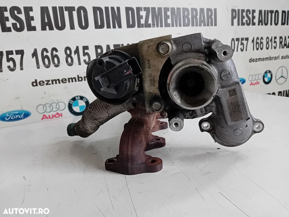 Turbo Turbina Ford Ecosport 1.5 Tdci An 2012-2019 Motor XVJD Cod 9804945280 - 4