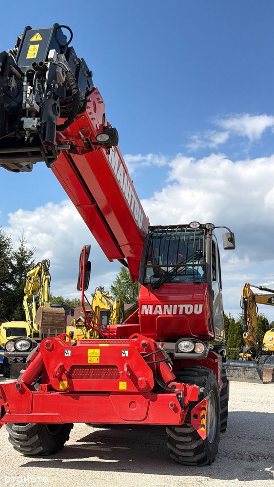 Manitou Ładowarka teleskopowa MANITOU ROTO Mrt 2540 + Privilage 360° obrotowa 2150 2550 bez Dpf i Adblue  PILOT sterowania Kosz Widły manitka silnik Mercedes  Wciagarka  1 właściciel KLIMA serwisowana Merlo - 12