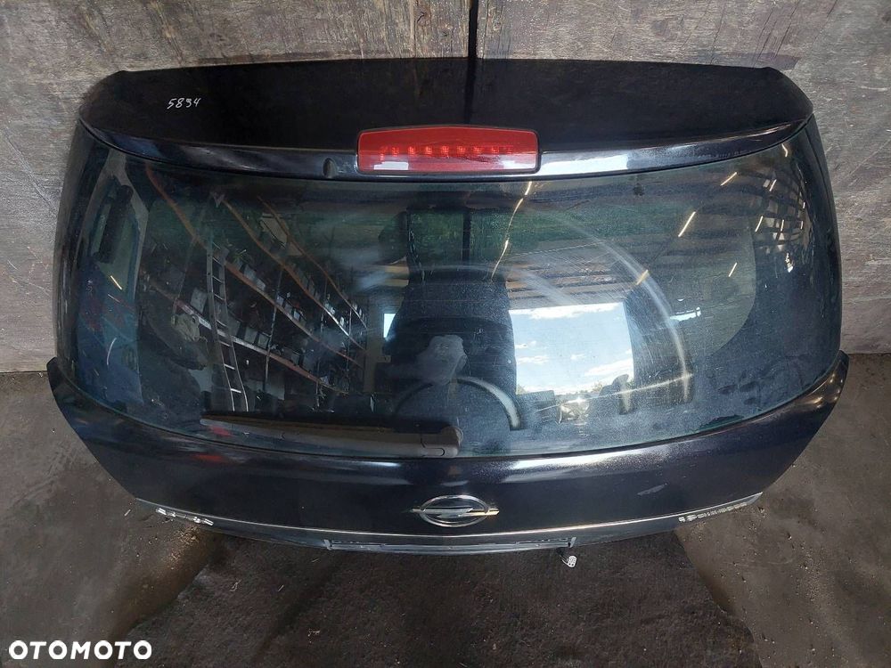 KOMPLETNY TYŁ KLAPA BAGAŻNIKA ZDERZAK TYŁ LAMPY ASTRA H LIFT KOMBI Z20R - 9