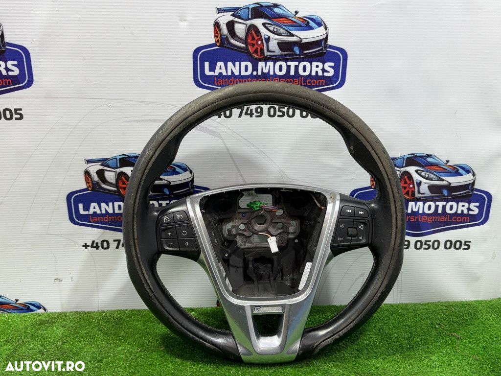 Volan piele 2015 volvo v40 2.0 diesel 2012 2013 2014 2015 2016 2017 2018 2019 - 1