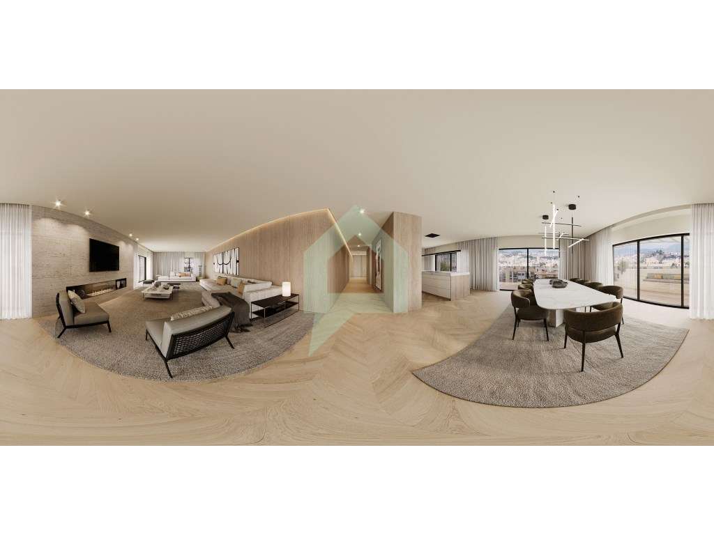 Apartamento T3 em Lux Tower Fraião e Lamaçães, Braga - Grande imagem: 2/26