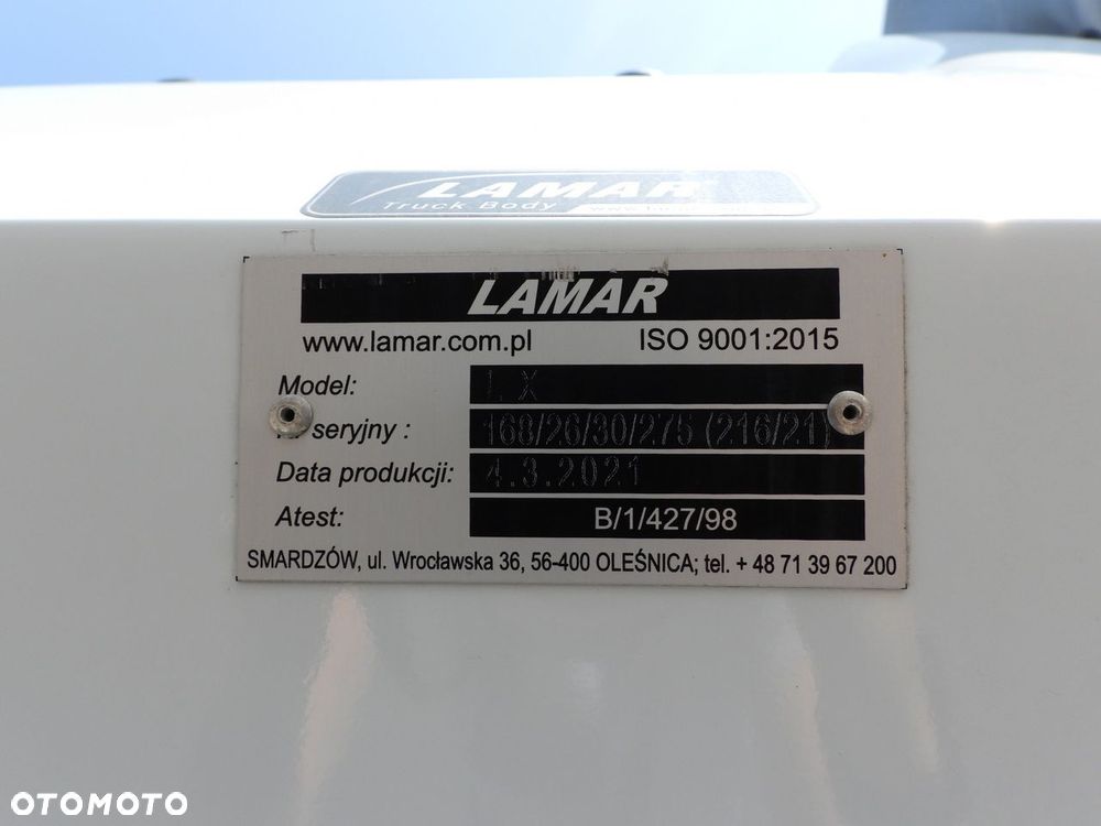 Iveco DAILY 35S18 PLANDEKA 10 PALET WEBASTO TEMPOMAT LEDY PNEUMATYKA KLIMATYZACJA  180KM - 22