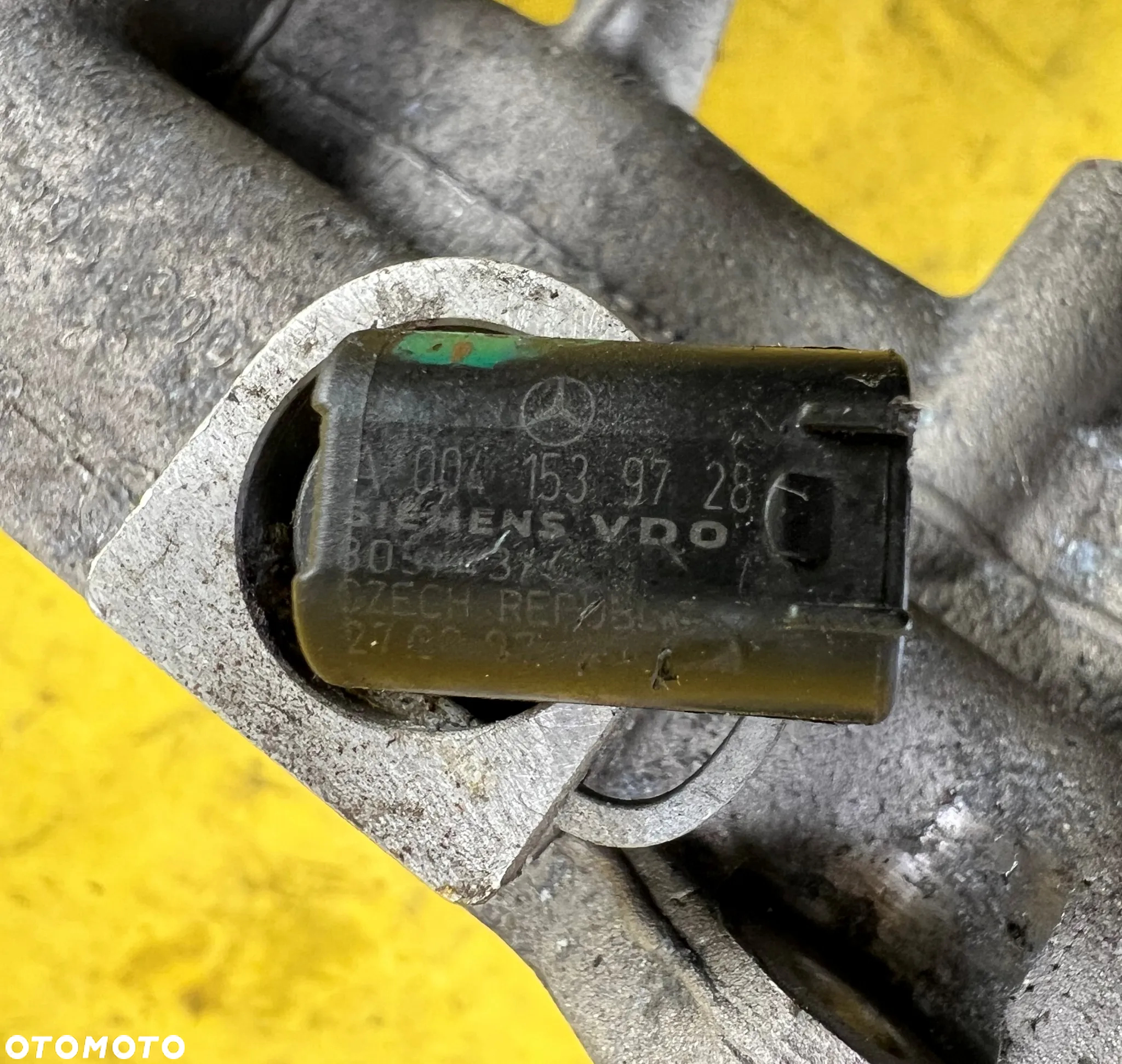 KOLEKTOR SSĄCY LEWY LF00052 3.0 CDI MERCEDES ZAWÓR EGR CZUJNIK SPALIN TEMPERATURY CHŁODNICA EGR - 11