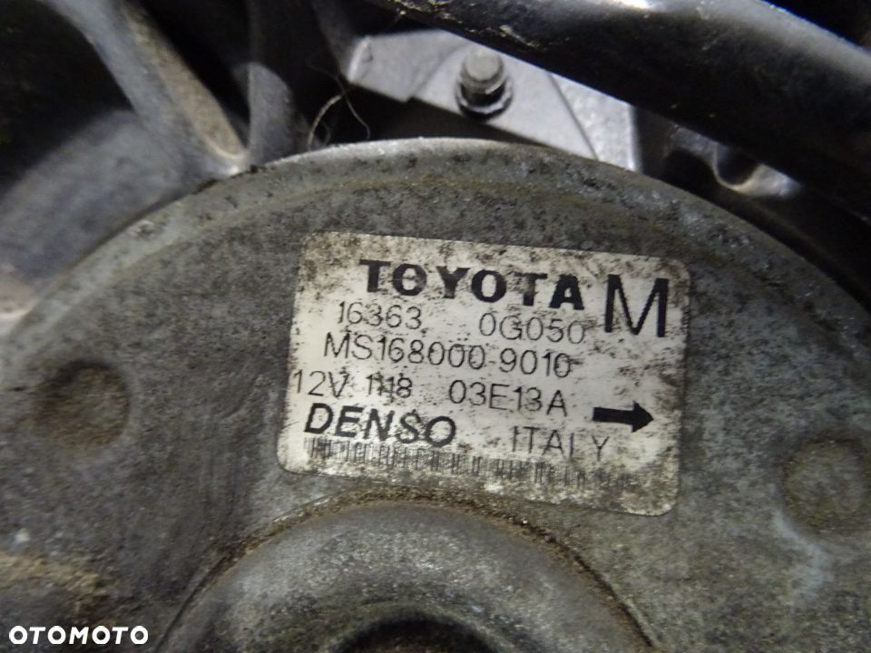 TOYOTA AVENSIS II T25 03-06 2.0D4D WENTYLATOR CHŁODNICY 16363-0G060 - 4