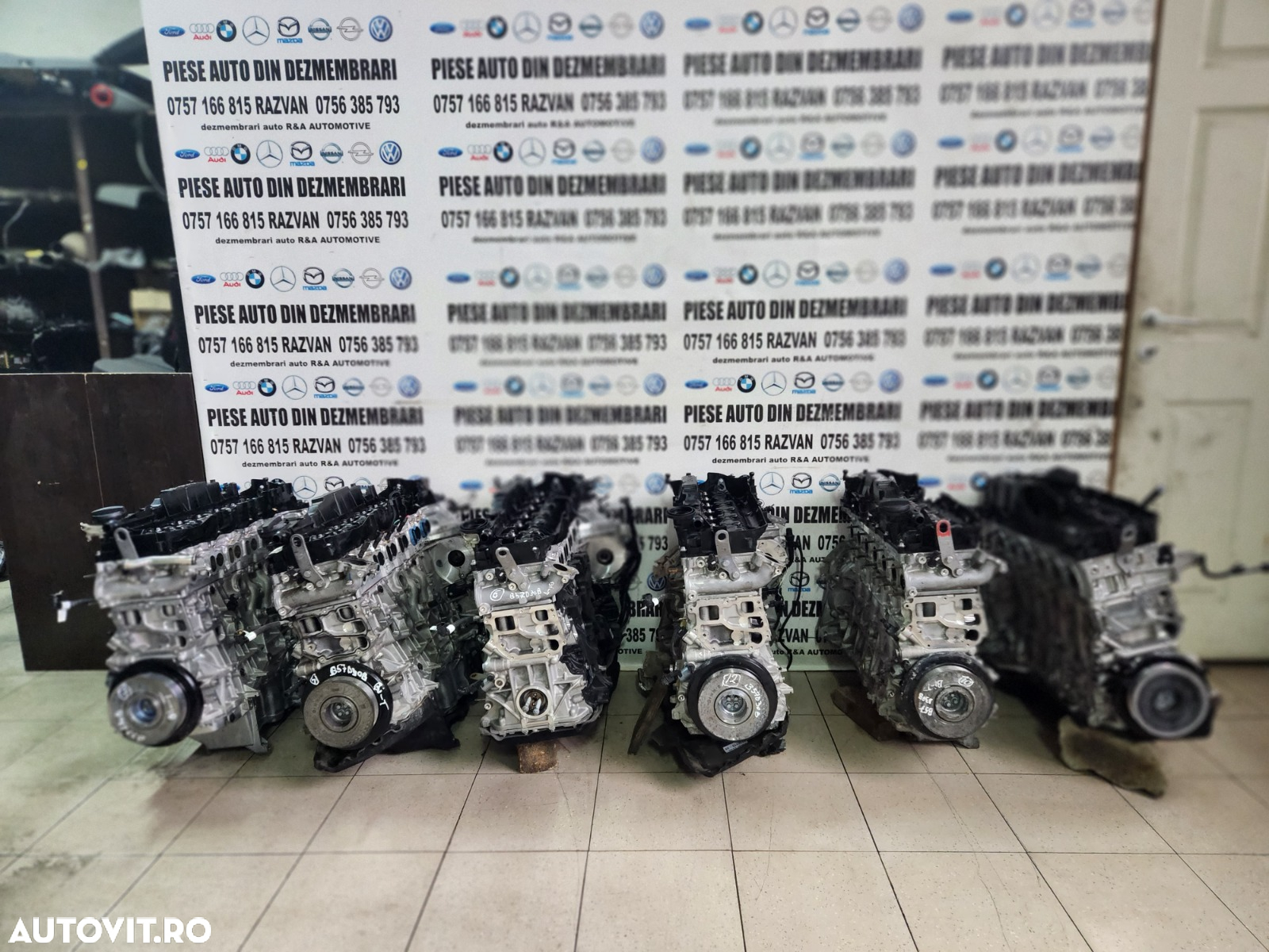 Motor Bmw 4.0 D 3.0 D B57D30B Twin Power Turbo Bi-Turbo Nou Sub 1.000 Km Euro 6 X Drive Si S Drive - 3