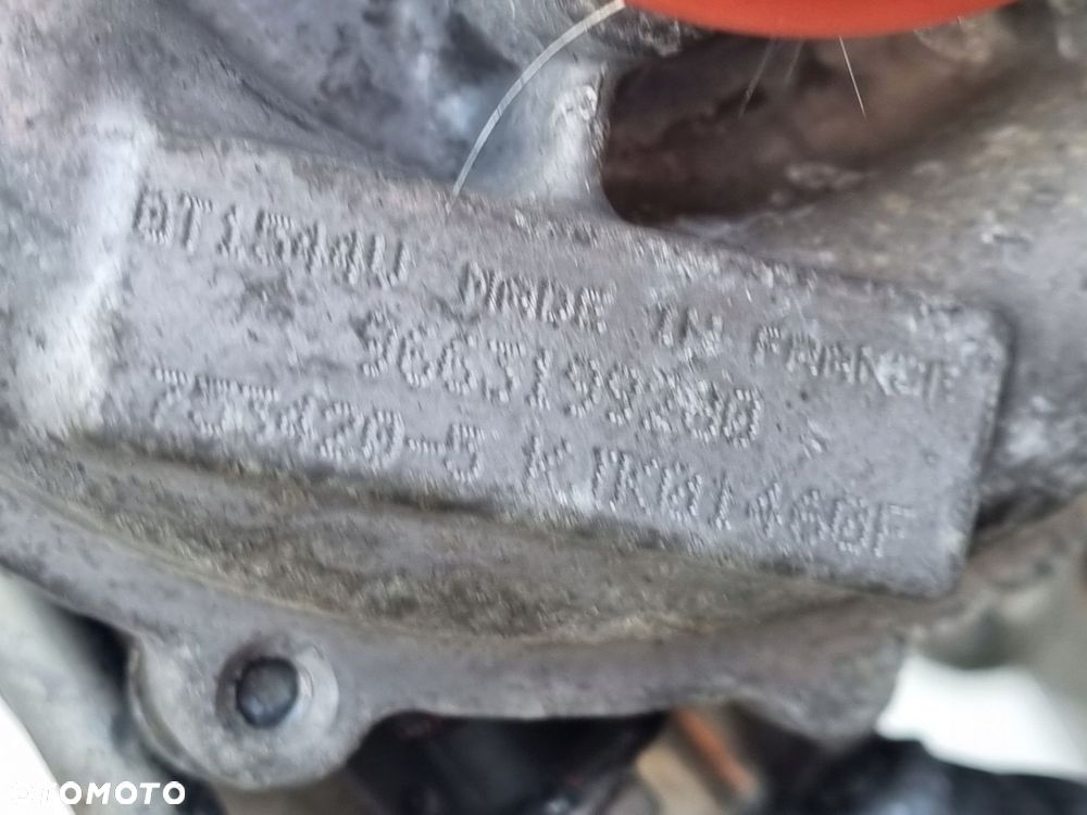 SILNIK KOMPLET Peugeot 1007 1.6 HDI 109KM ładnie pali 9HZ - 9