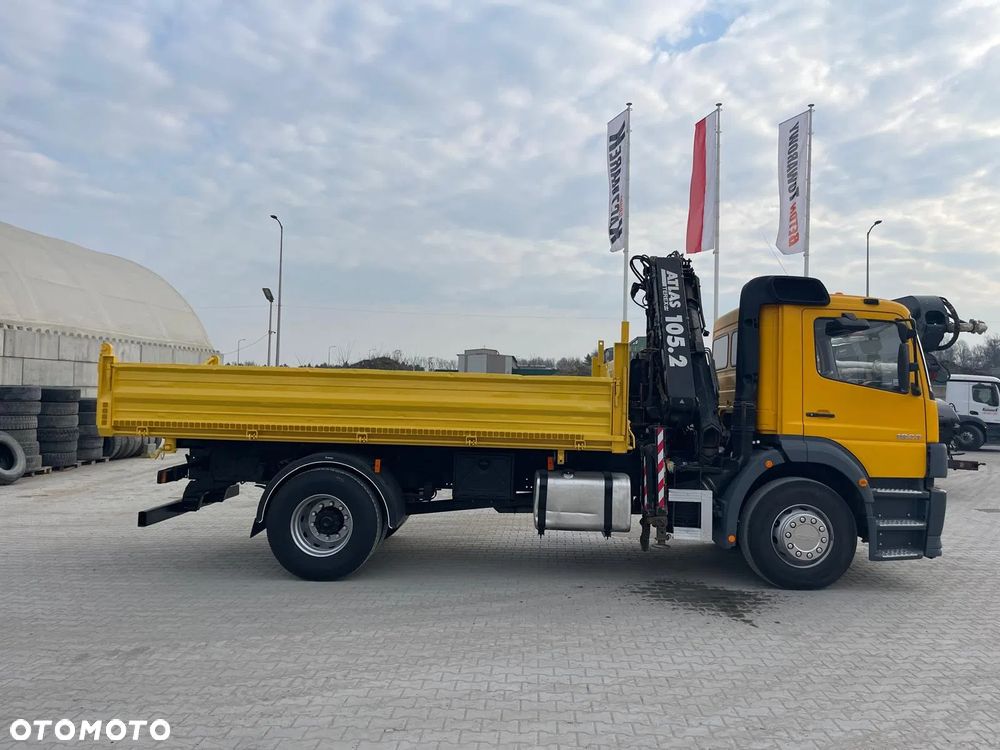 Mercedes-Benz ATEGO 1823 | 3-stronny Kiper + HDS Atlas 105.2 / Do Negocjacji - 11