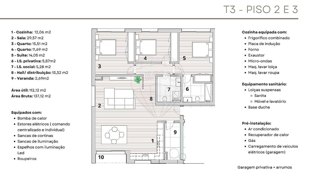 Apartamento T3 para venda - Grande imagem: 5/24