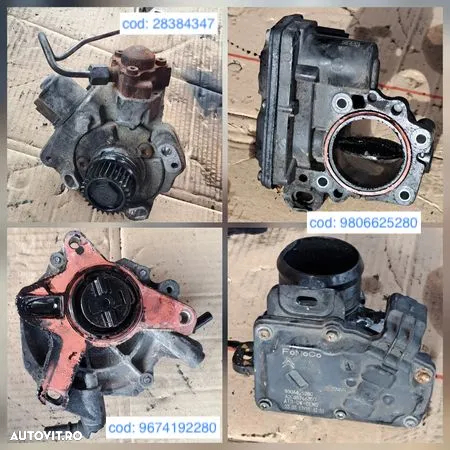 Anexe motor citroen jumper peugeot boxer 2,0 2,2 diesel euro 6 electromotor EGR turbina pompa servo pompa inalta presiune rampa injectoare - 5