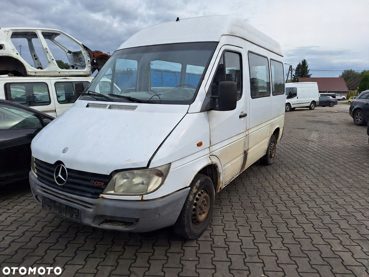 MERCEDES SPRINTER 1 I W901 W902 W903 SZYBA DRZWI LEWA PRZÓD MAŁA TRÓJKĄT - 6
