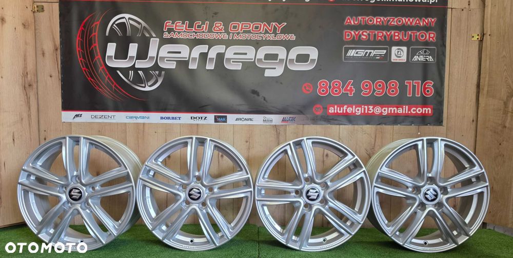 Nowe alufelgi SUZUKI 17x5x114,3 - Kizzashi, S-cross, Swift, SX4, Vitara