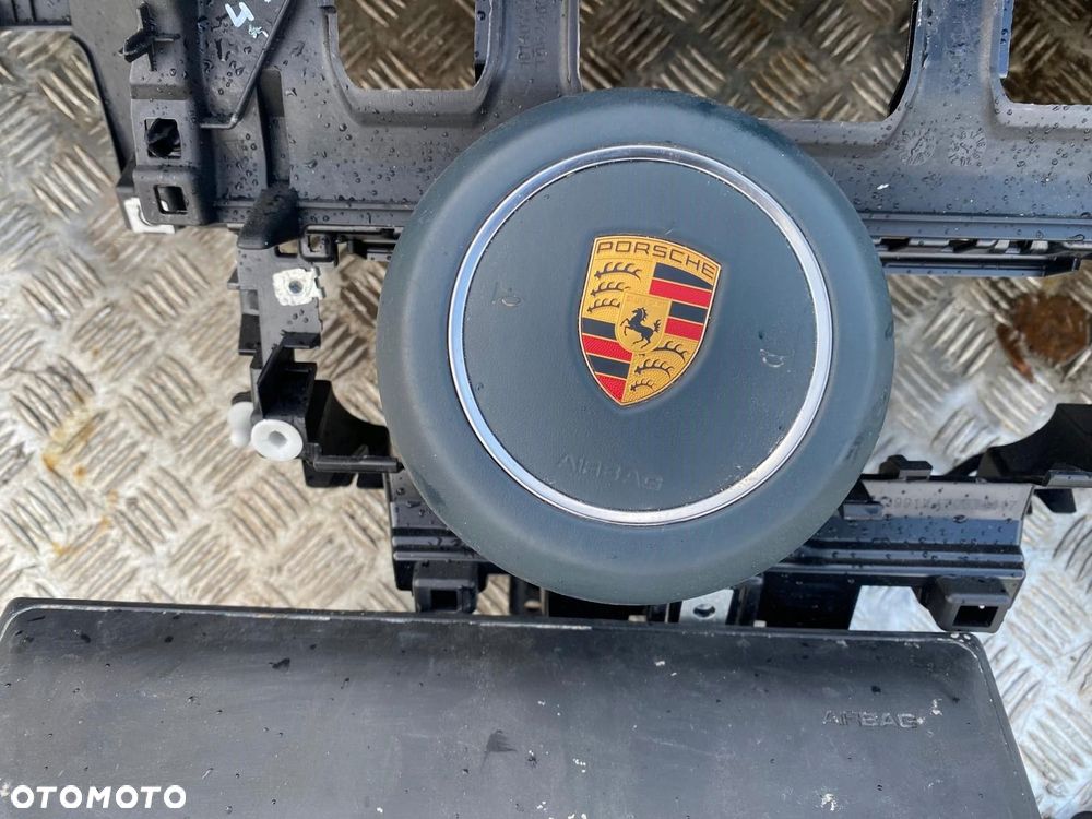 konsola airbag pasy porsche cayenne 9y skóra - 3