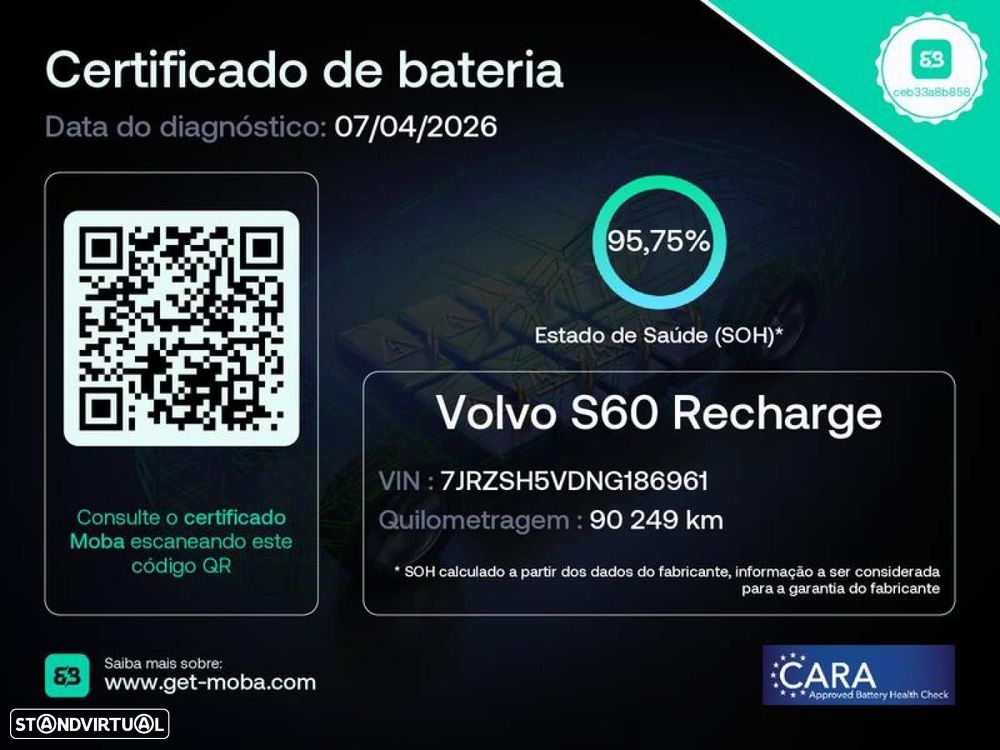 Volvo S60 2.0 T8 PHEV Inscription AWD - 44
