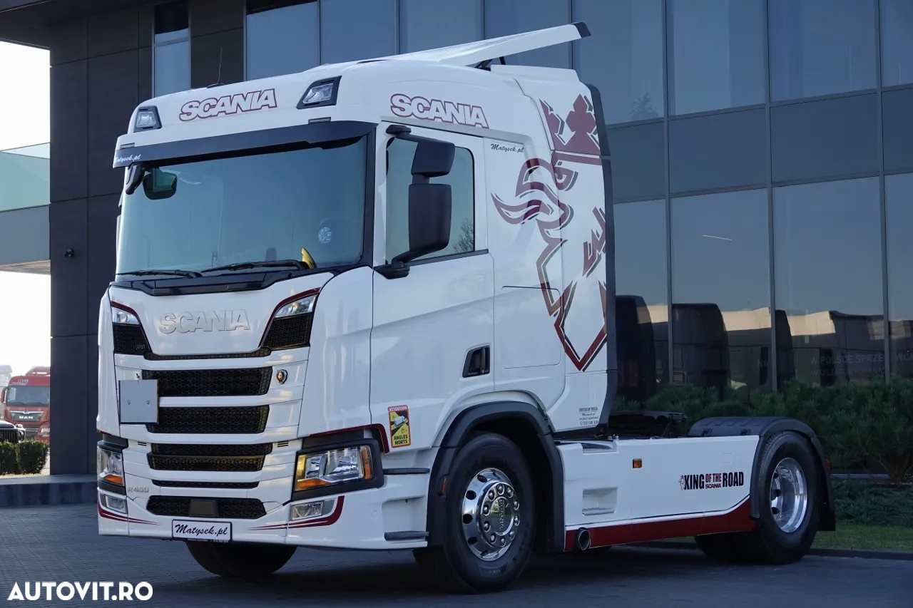 Scania R 450 / RETARDER / HIDRAULICĂ / LOW CAB / JANTE ALIE / ANVELOPE 100% / DUPĂ CONTRACTUL DE SERVICE - 4