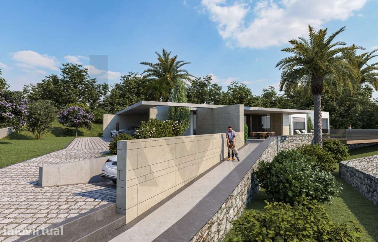 Terreno com projeto aprovado para moradia T3 com vista sobre a baía do - Grande imagem: 2/26