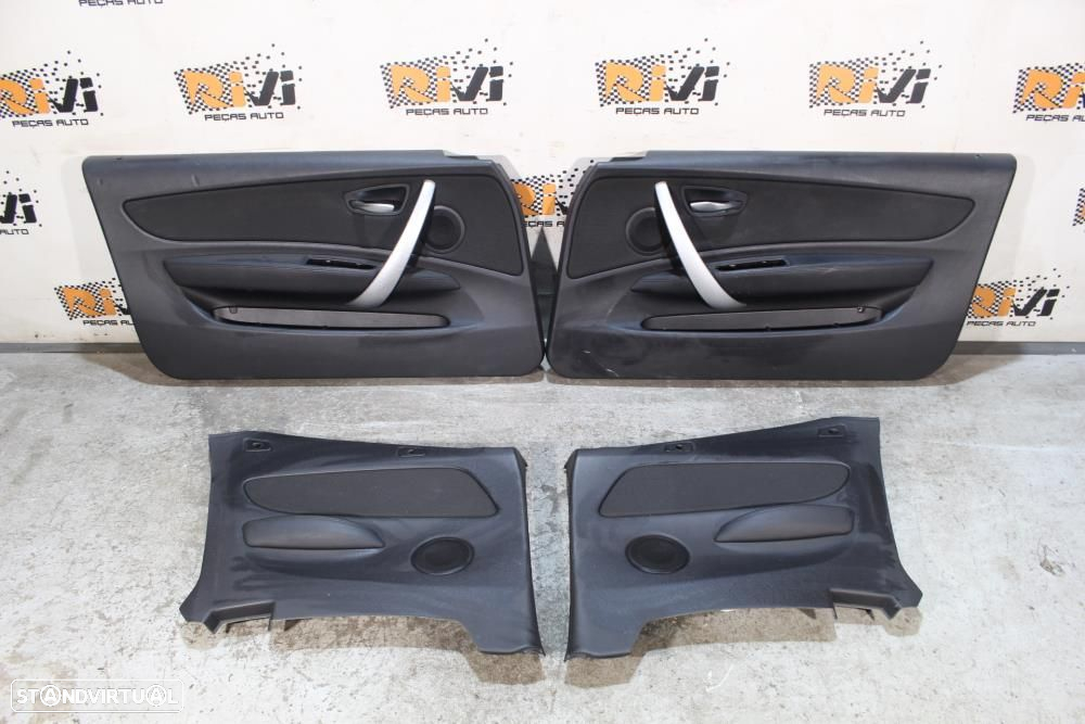 Bancos BMW Serie 1 Cabrio Pack M em Pele e Tecido com Quartelas - 8