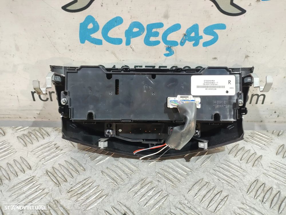 Climatronic Nissan Qashqai II J11 Display Sofagem Comandos Ar Condicionado AC - 6