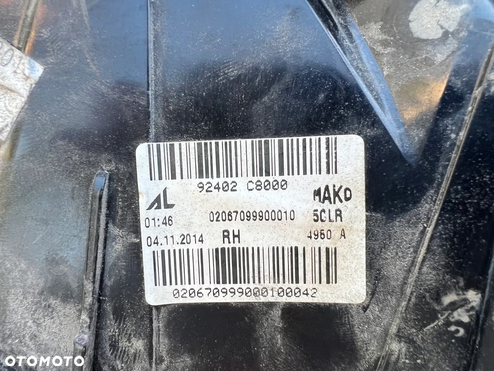 LAMPA TYLNA PRAWA HYUNDAI I20 II  92402C8000 - 3