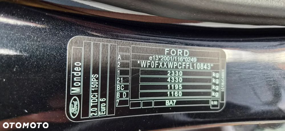 Ford Mondeo SW 2.0 EcoBlue Titanium - 26