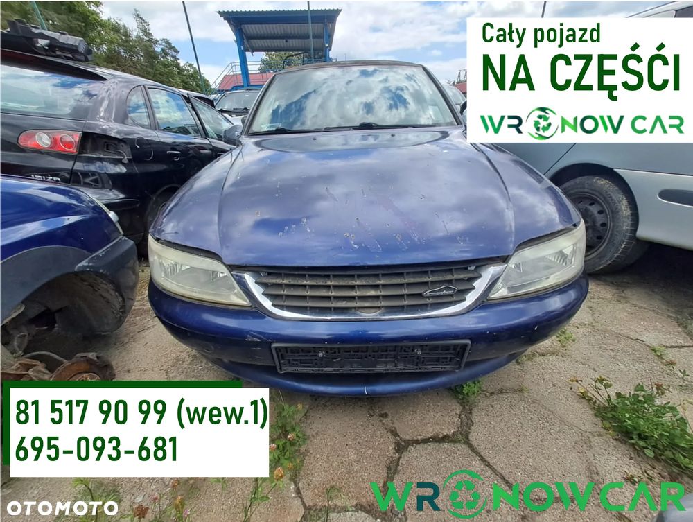 Opel Vectra B (99r.) 1.6 B 100 KM. Silnik X16XEL Skrzynia F17 CJ (3.94) lakier 13L 13U 3TU.Cały na części.GWARANCJA !!! Przód Tył Zestaw Komplet Drzwi Klapa Zderzak Błotnik Maska Grill Atrapa Szyba Pas Lampa Lusterko Boczki Fotel Kanapa Kokpit Deska Rozdzielcza Przełącznik Włącznik Sterownik Przewody Wiązka Instalacja Moduł Komputer Czujnik Listwa Pompa Alternator Wtryski Głowica Rozrusznik Kompresor Sprzęgło Dwumas Silnik Skrzynia ABS Klimatyzacji Paliwa Wspomagania Kolektor Turbina Przepustnica Zawór Chłodnica Koło Hak Belka Sanki Zawieszenie Mcpherson Półoś Amortyzator Wydech Tłumik Zacisk Most - 1