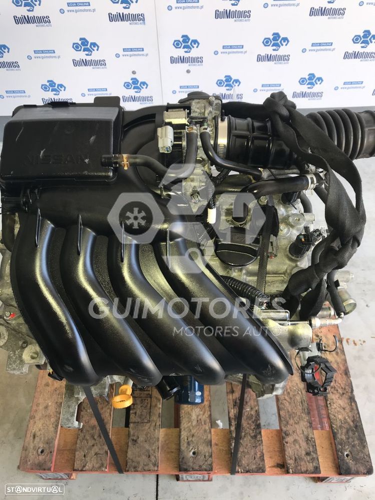 MOTOR NISSAN NOTE ACENTA 1.6 16V 110CV  REF: HR16DE - 1