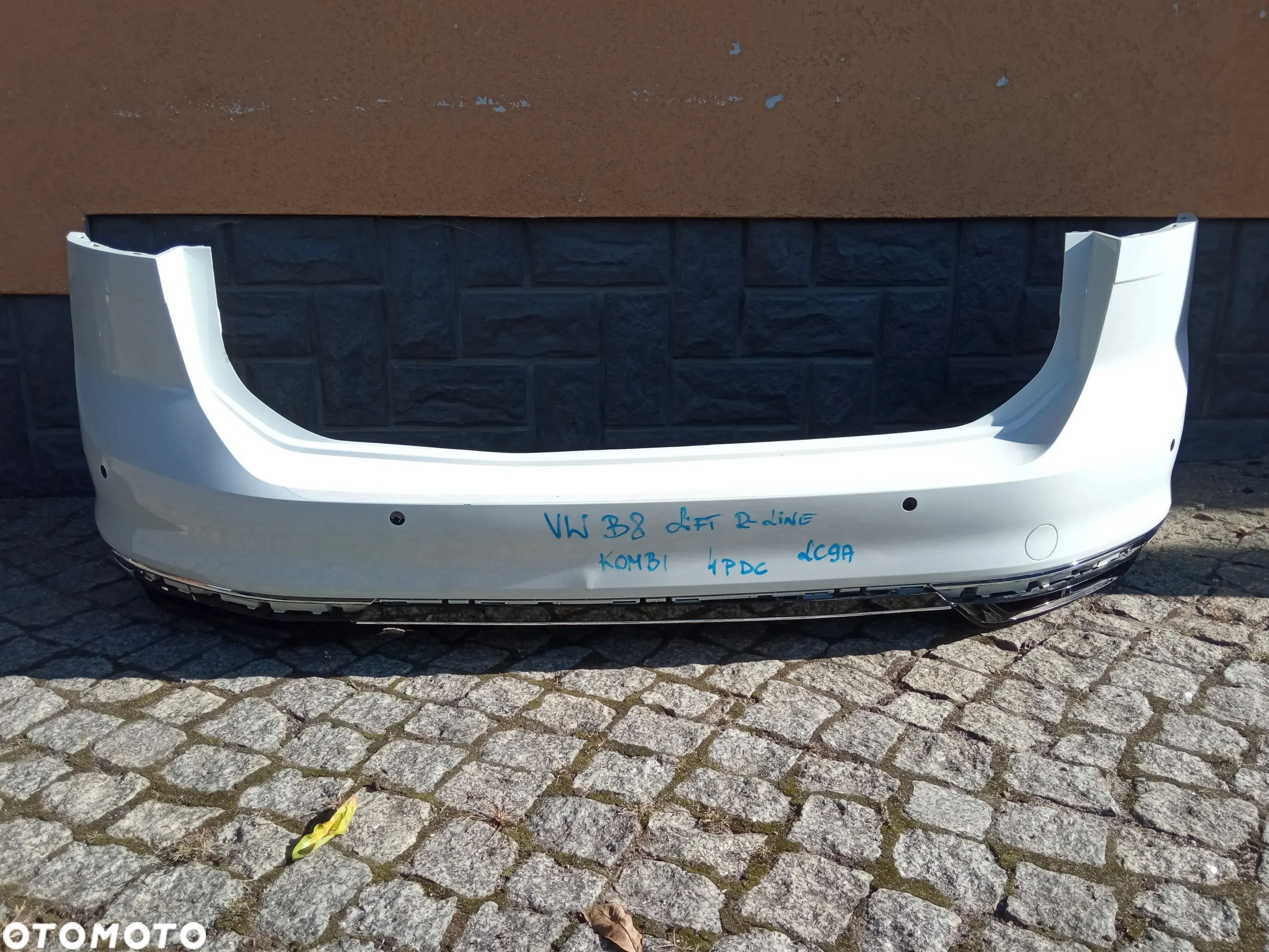 ZDERZAK TYŁ TYLNY VW PASSAT B8 LIFT R-LINE KOMBI LC9A - 1