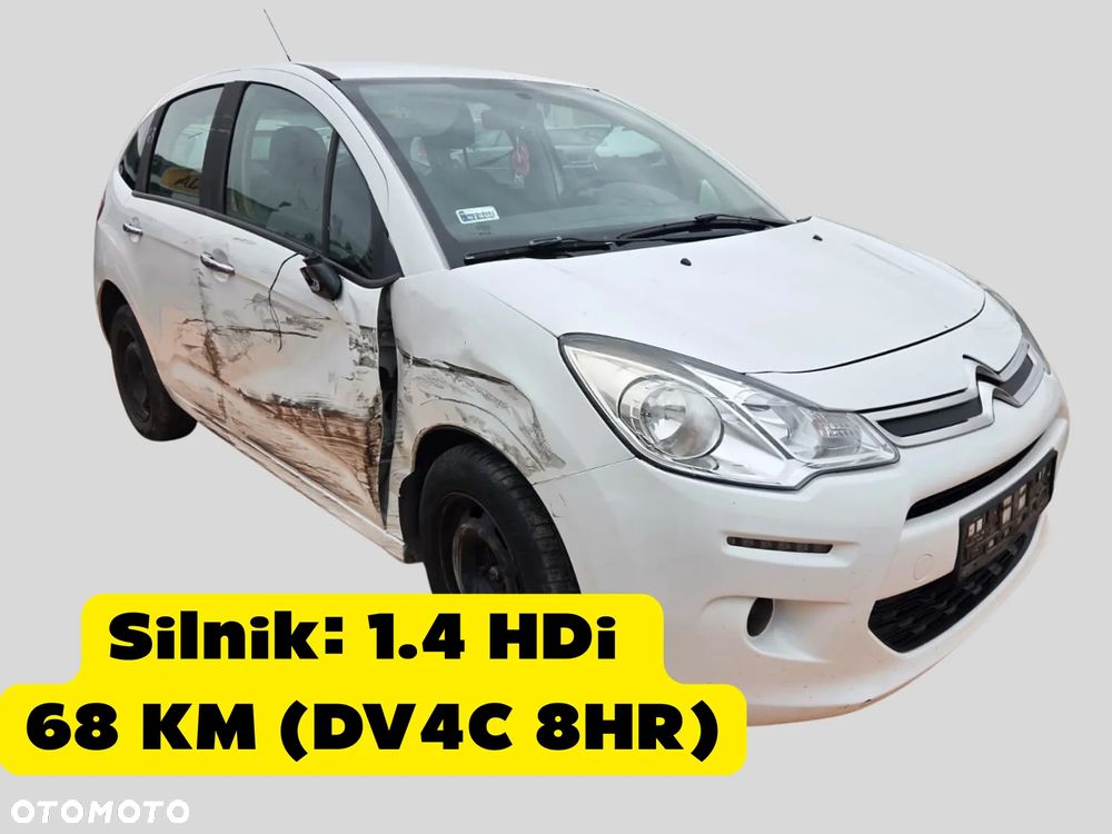 Citroen C3 II 2015 Silnik 1.4 HDi (DV4C 8HR) 68 KM (50 kW) EWP Na części silnik, drzwi, zderzak, maska, klapa bagażnika, lampa - 3