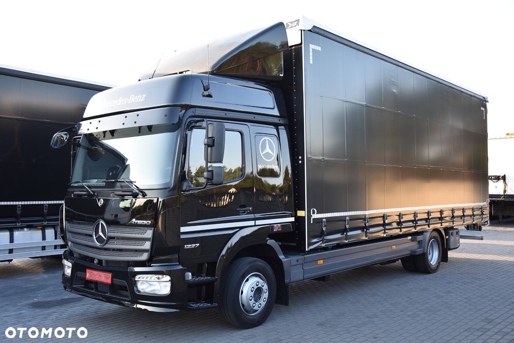 Mercedes-Benz ATEGO 1227  / FIRANA 7.7 M / 19 EUROPALET  / SALON POLSKA / AUTOMAT / STAN IDEALNY !! - 1