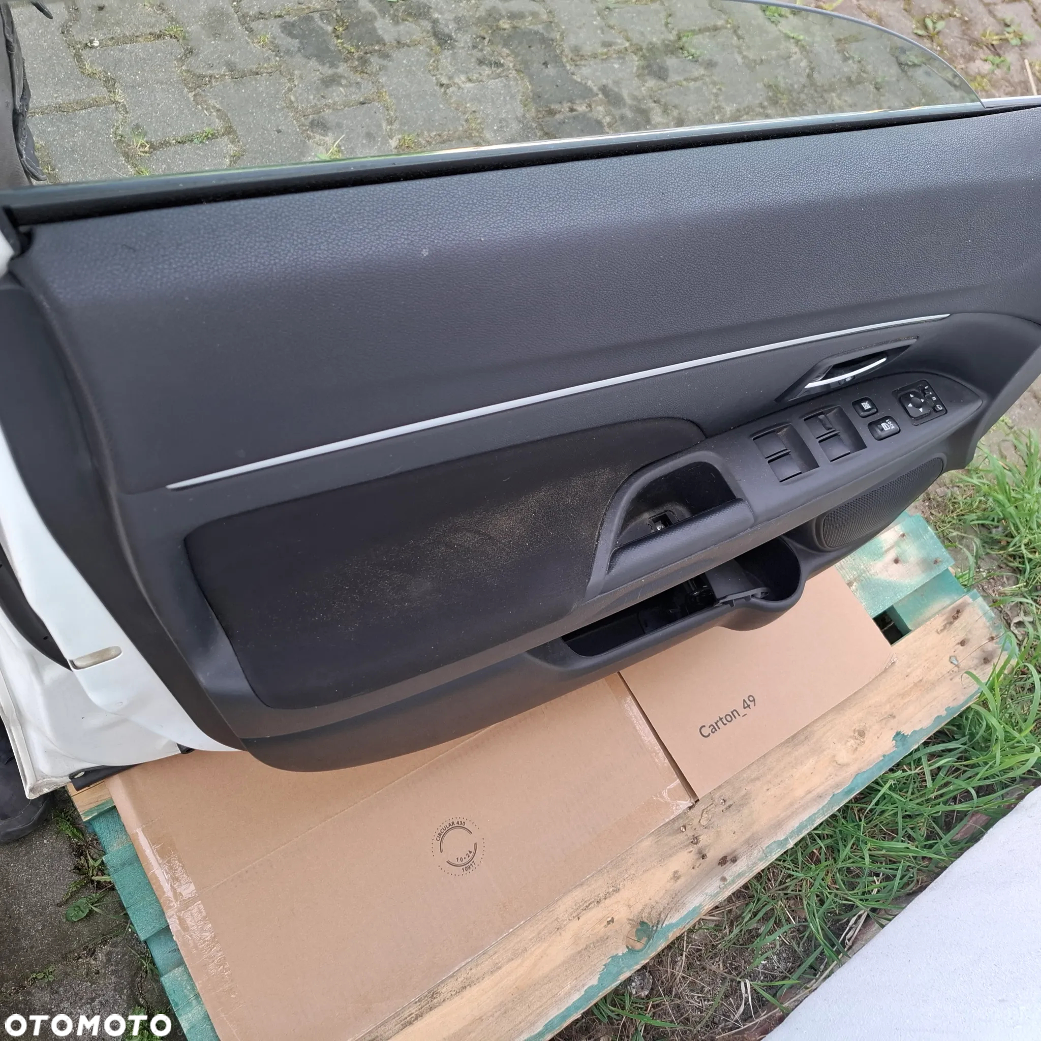 MITSUBISHI ASX 10-22 DRZWI LEWA STRONA W37 BIAŁE Przód lewe tył lewe - 11