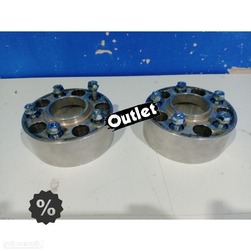 S003501P1 CONJUNTO ESPAÇADORES ALARGADORES DE 60MM 5X120 72,6 BMW - 7