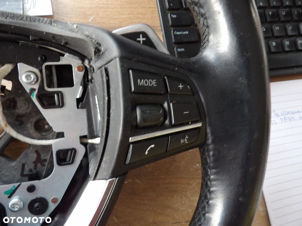 BMW - F10 - KIEROWNICA MULTIFUNKCYJNA - ŁOPATKI - SKÓRA - 2
