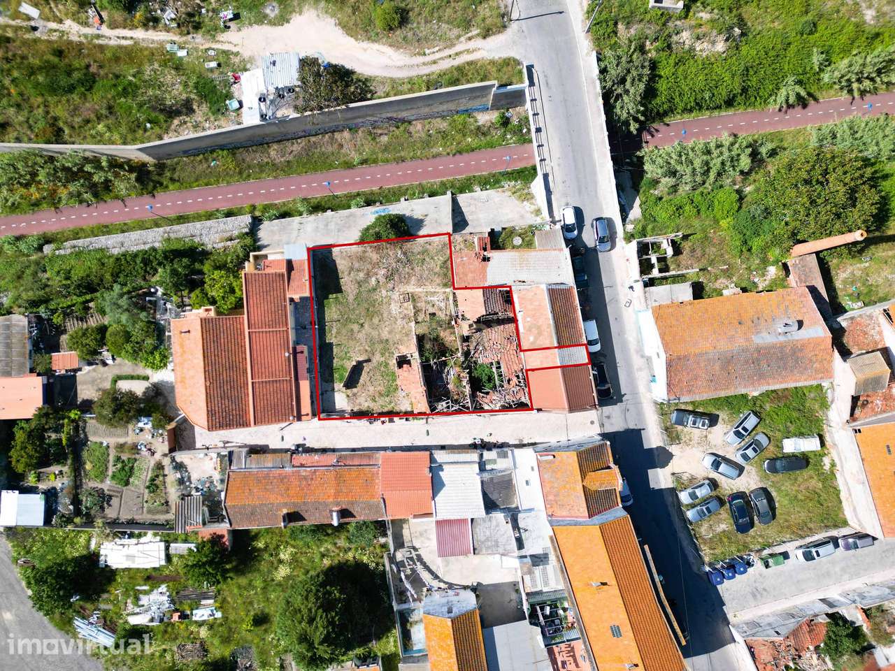 Montijo - Lote para construção de prédio com 3 andares com 558 m2. Vis - Grande imagem: 2/14