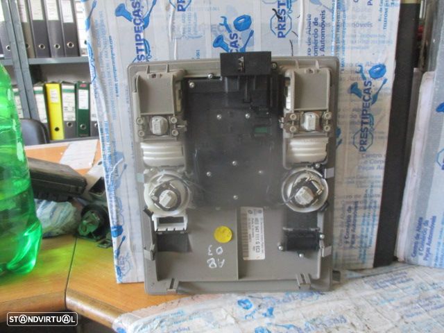 Luz De Teto Plafonier 4E0947111G AUDI A8 2003 - 3