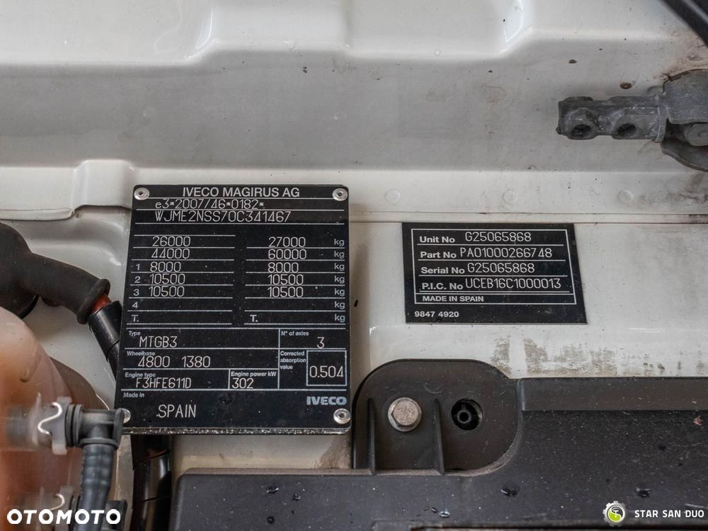 Iveco TRAKKER 410 6x4 PALFINGER PK 20001 K Hds Żuraw Rotator - 22